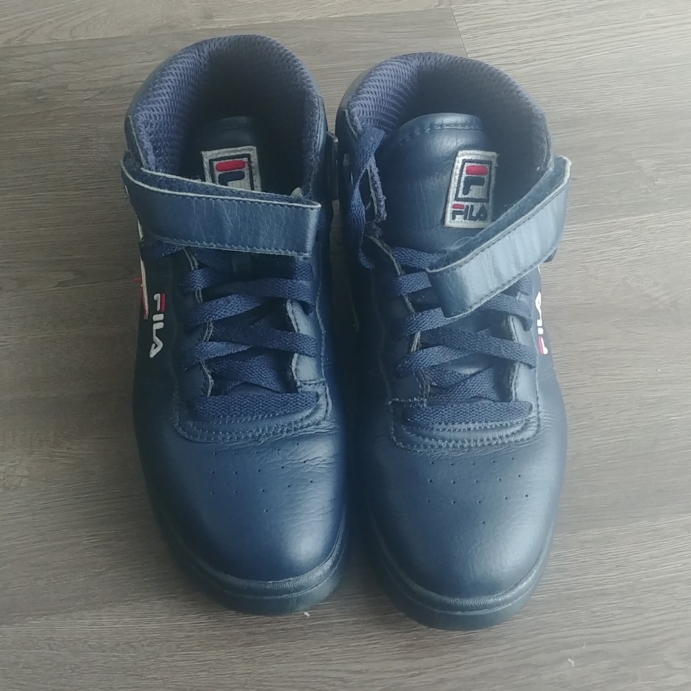 Fila Boys' F-13 Hi-Top Sneakers
